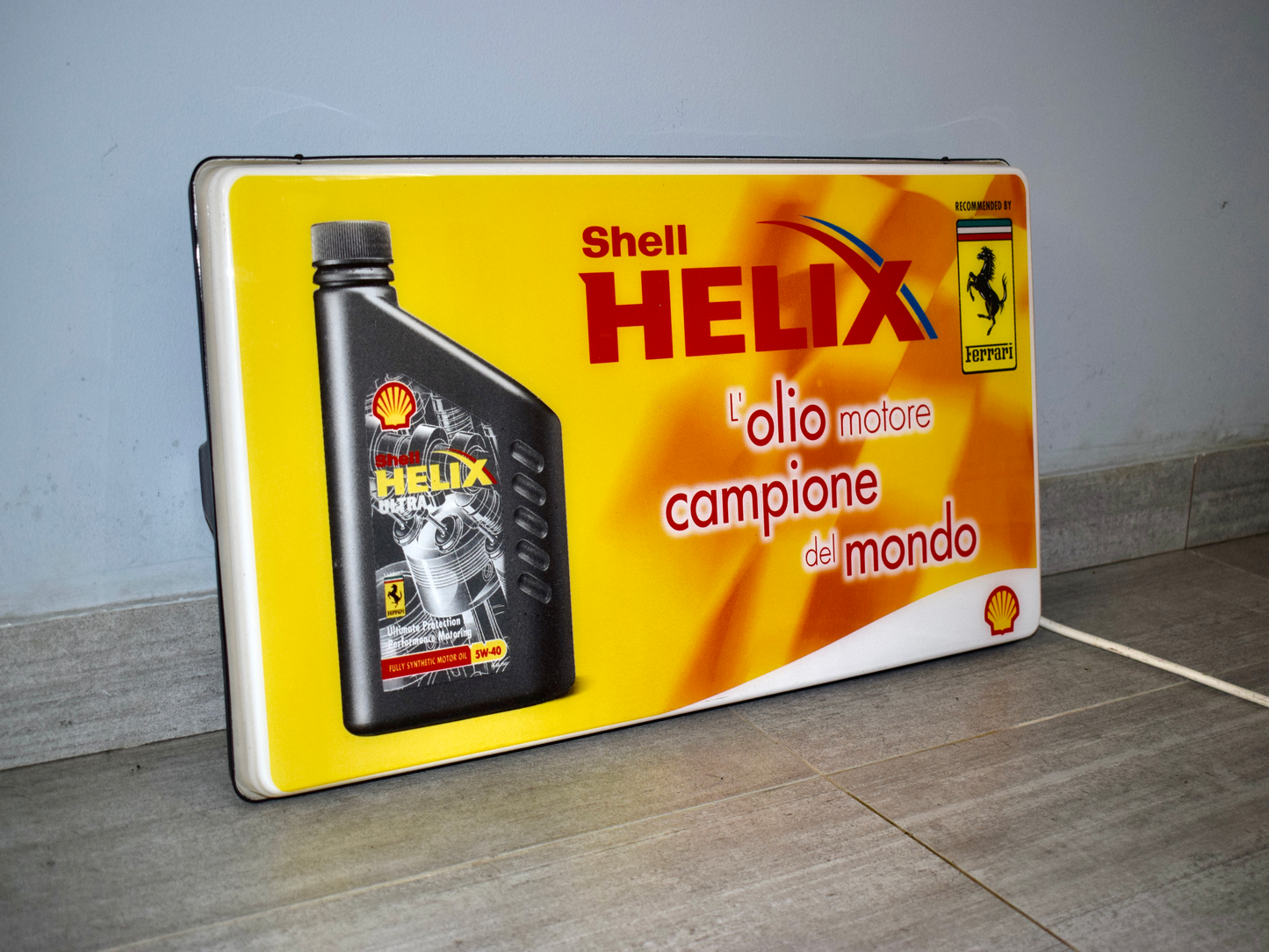Insegna luminosa Shell- Ferrari