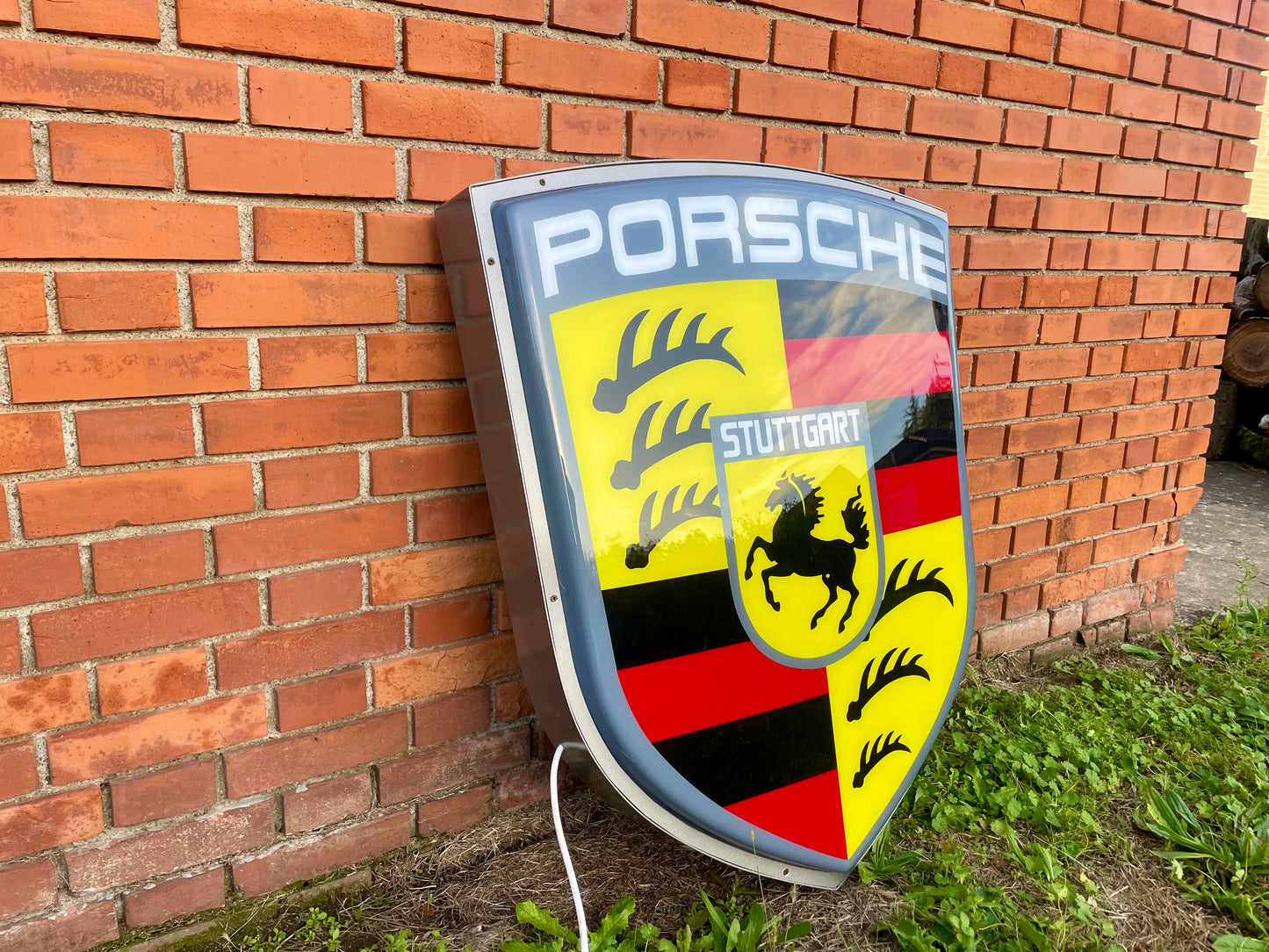 Insegna luminosa Porsche 1970
