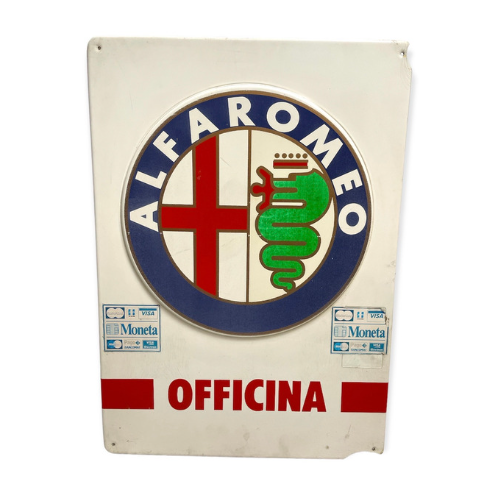 Tabella Alfa Romeo Officina