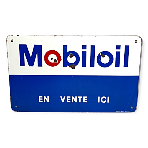 Insegna Mobiloil