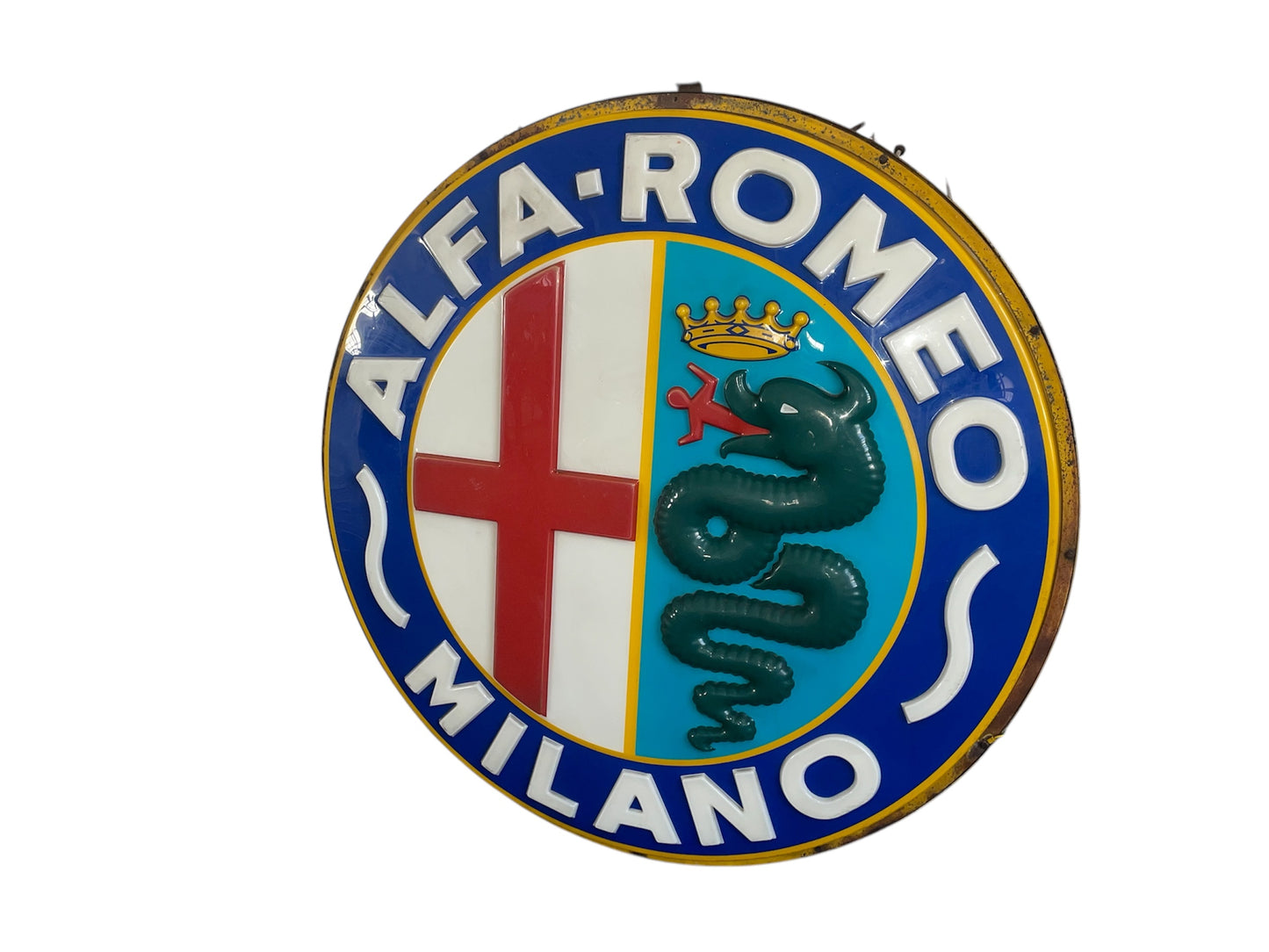 Insegna Luminosa Alfa Romeo Milano 1960