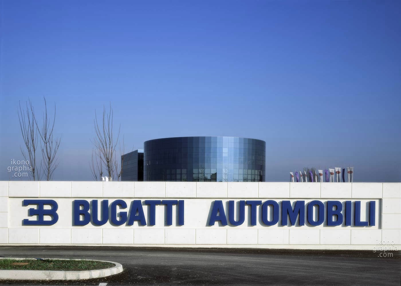 Insegna Bugatti Automobili Campogalliano