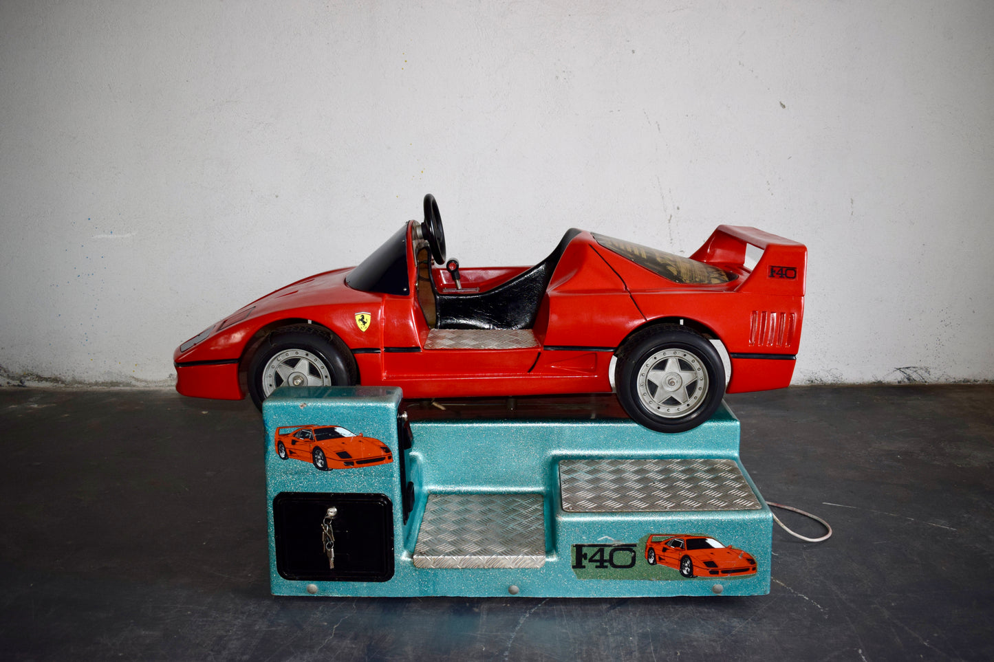 Ferrari F40-Style Coin-Operated Ride