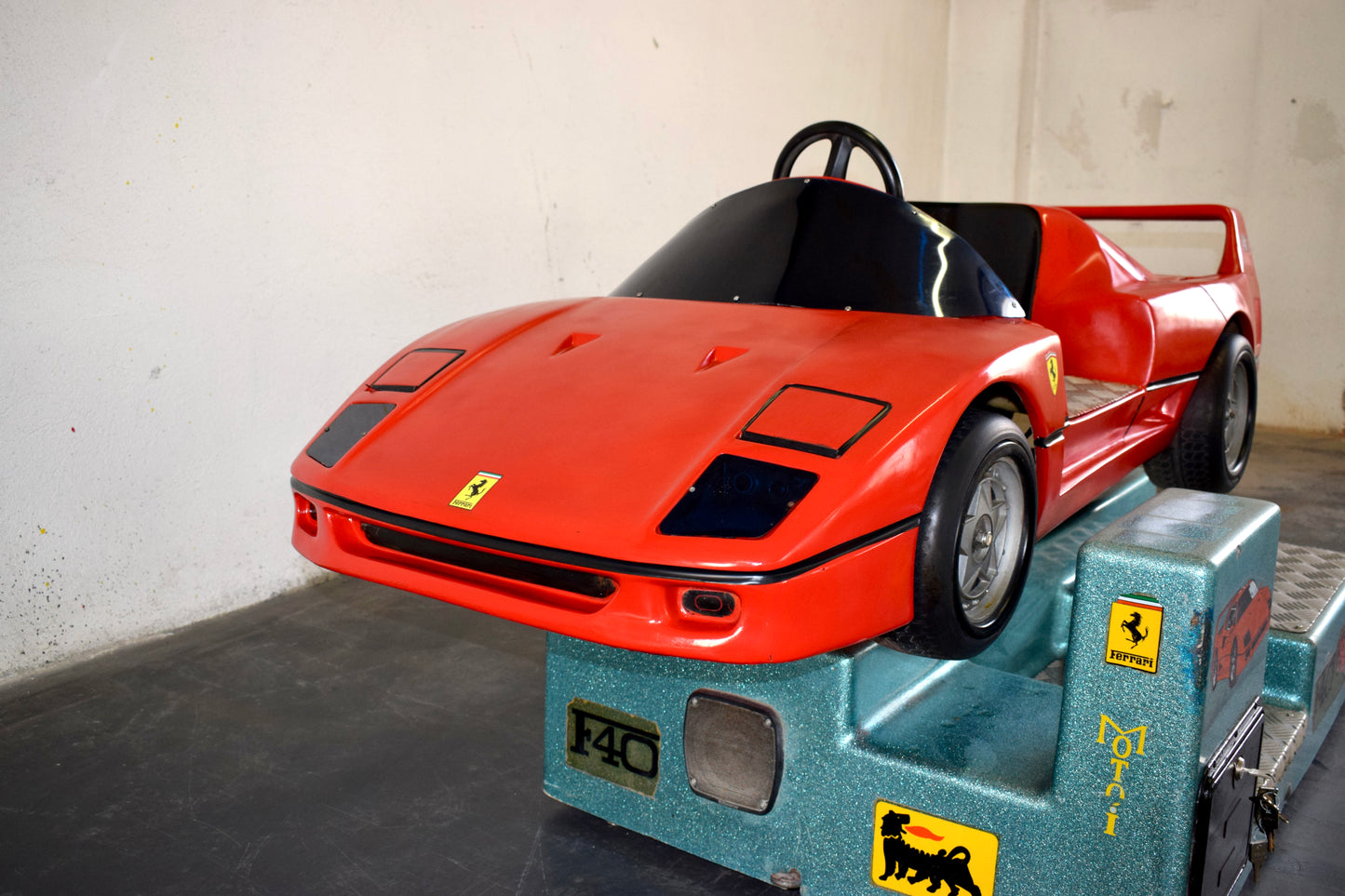 Ferrari F40-Style Coin-Operated Ride