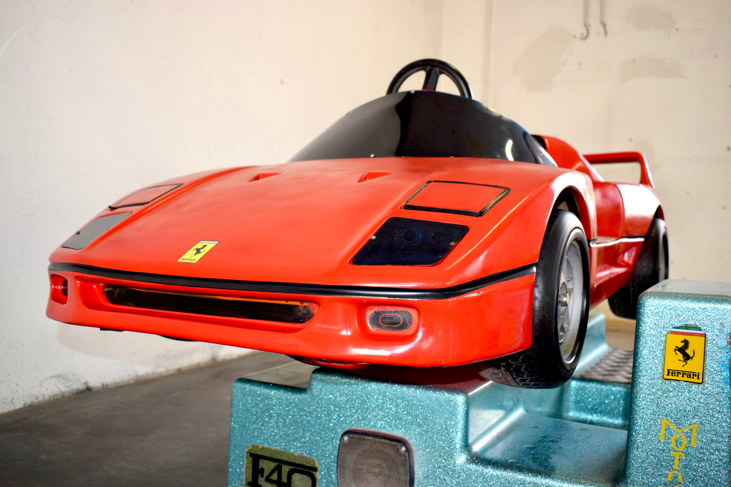 Ferrari F40-Style Coin-Operated Ride