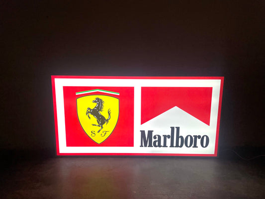 Insegna luminosa Ferrari Marlboro