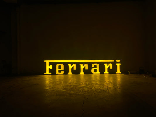 Insegna luminosa Ferrari 1970