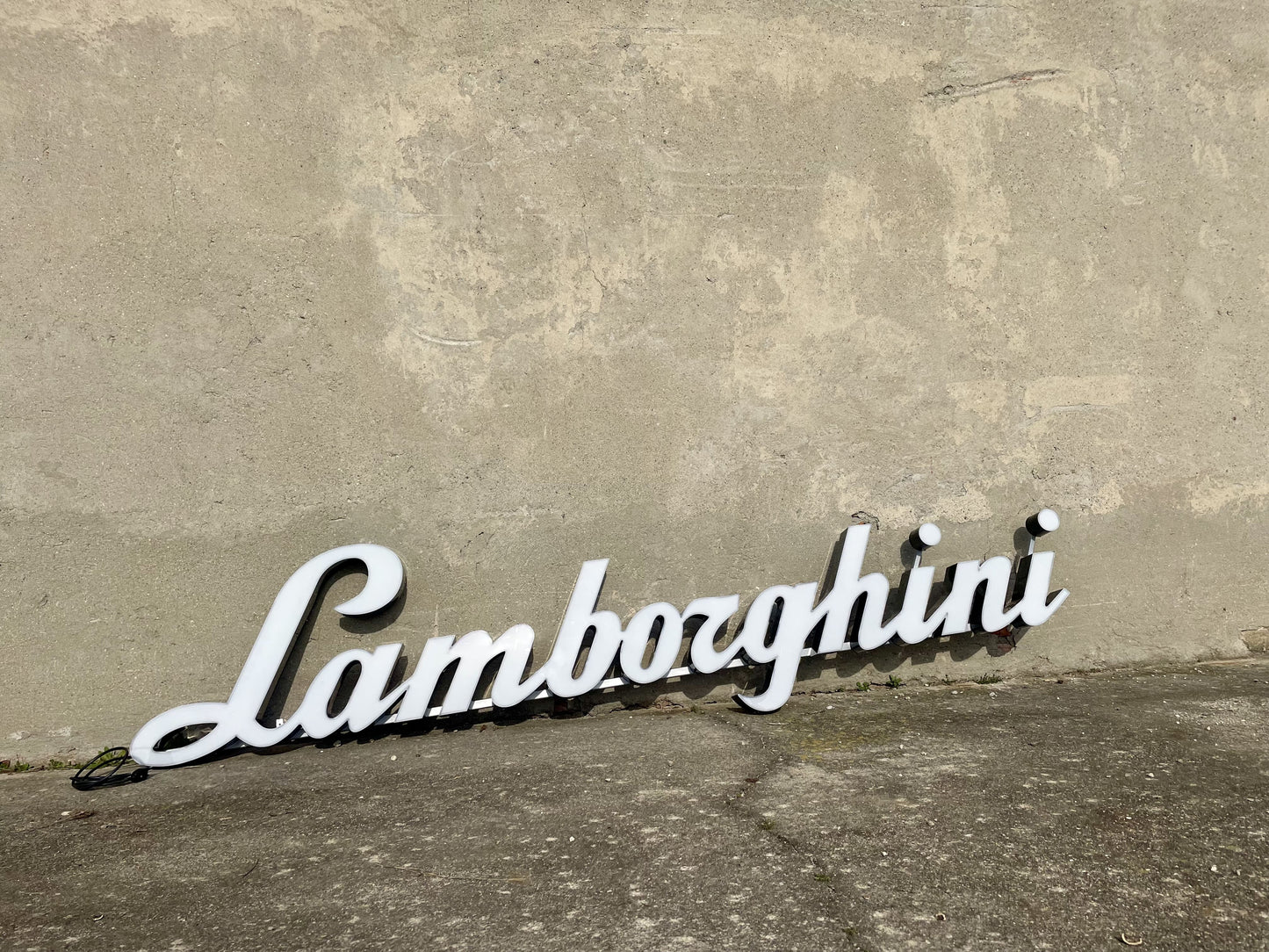 Insegna luminosa Lamborghini