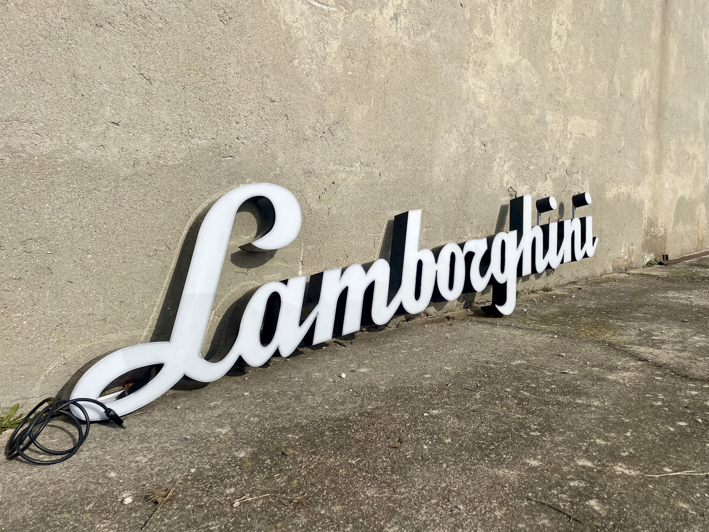 Insegna luminosa Lamborghini