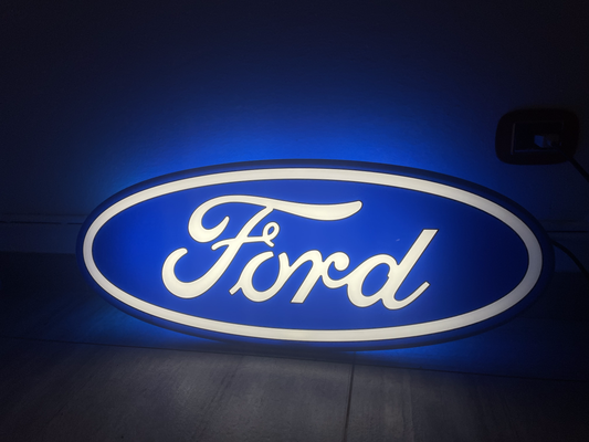 Insegna luminosa Ford