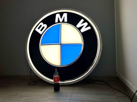 Insegna luminosa BMW 1980