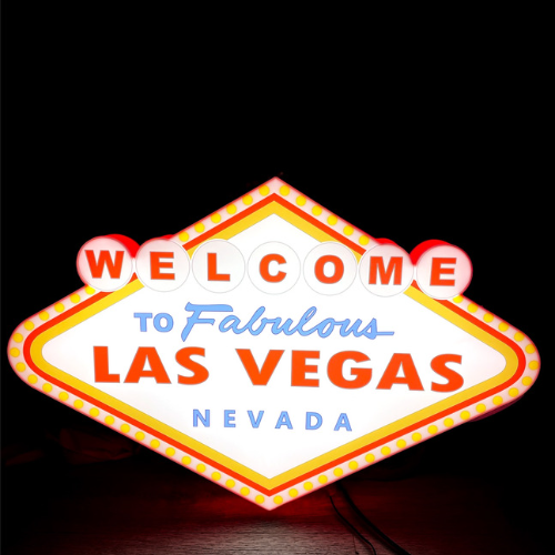 Insegna Luminosa Welcome to Las Vegas